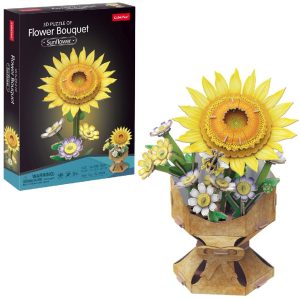 Cubic Fun 3D Puzzel Zonnebloem 102 Stukjes