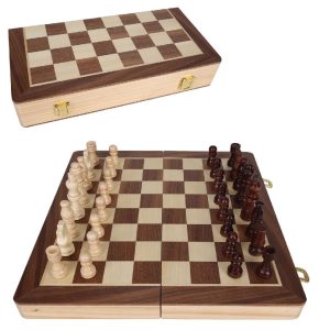 Clown Games Luxe Houten Schaakset