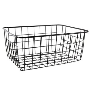 Draadmand 28x22x12.5 cm Mat/Zwart