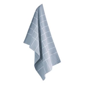 Byrklund Theedoek Geruit 50x70 cm Blauw/Wit/Katoen