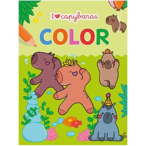 Kleurboek I Love Capybaras