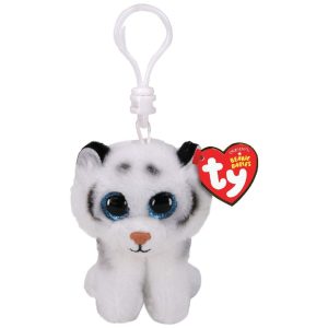 TY Beanie Babies Clip Tijgerknuffel Tundra 7 cm