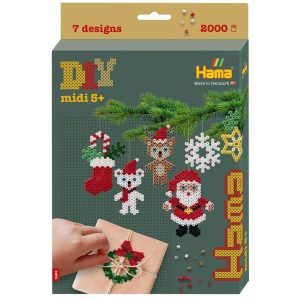 Hama Strijkkralen Midi Kerstboomhangers 2000 Stuks