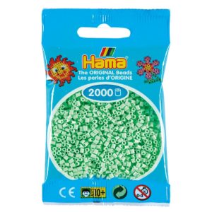 Hama Strijkkralen Mini 2000 Stuks Pastel Mint