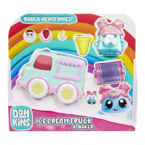 DohKins Vehicle and Character Set Assorti
