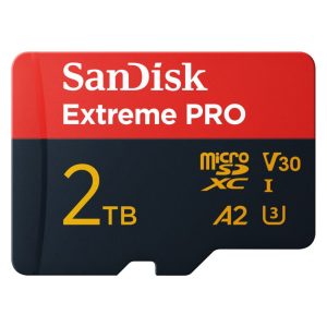 Sandisk Extreme PRO Micro SD Geheugenkaart 2TB