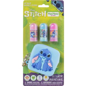 Disney Stitch Sleutelhanger Tasje met Lipbalsem
