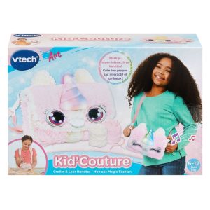 VTech Kid'Couture Unicorn Cre&euml;er & Leer Handtas + Licht en Geluid Wit/Roze