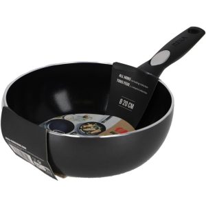 Beka Pro Induc Wokpan 20 cm Zwart