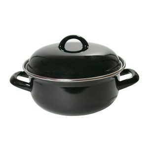 Imperial Kitchen Braadpan 28 cm Zwart/Emaille