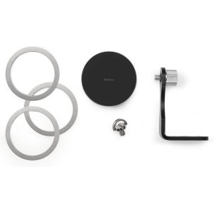 Hama Driepoot Mobiele Telefoonhouder Puck Magnetisch Universeel Zwart/Metallic