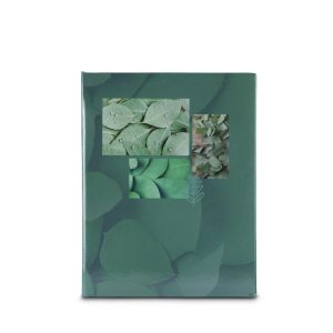 Hama Minimax Fotoalbum Singo II Leaves voor 100 Foto's van 10x15 cm Groen