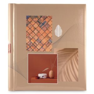Hama Zelfklevend Fotoalbum Singo II 28x31 cm 20 Witte Pagina's Terracotta