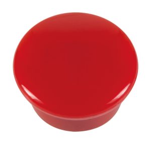 Westcott AC-E10802 Magneet Rood Pak à 10st. Ø 15x8mm, 100g