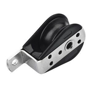 ProPlus 1 Schijfs Dek Blok voor 6 mm Koord Zwart