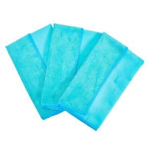 Clean Home Microvezelpolijstdoek 30x40 cm Blauw