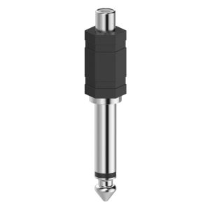 Hama Audio-adapter Cinch-koppeling - 6,3-mm-jack Mono