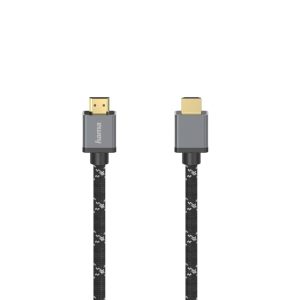 Hama Ultra High Speed HDMI Kabel Verguld 8K 1 m Aluminium/Zwart