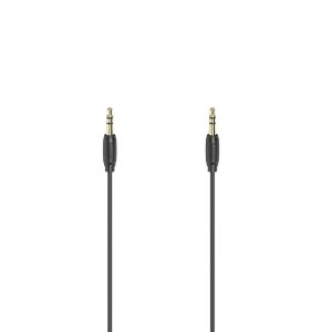 Hama Audiokabel 3,5-mm-jack-st. - St. Stereo Verguld Ultradun 5,0 M