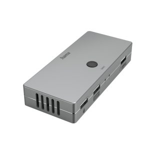 Hama KVM-switch 4-poorten 3x USB-A 1x HDMI Incl. Kabel
