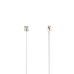 Hama Modulaire Kabel Stekker 6p4c - Stekker 6p4c 6 M Wit