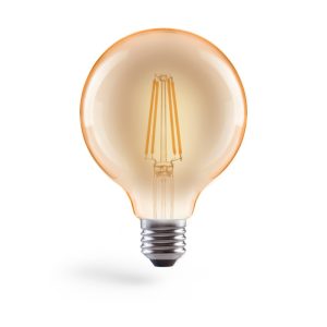 Xavax LED-Gloeidraad Vintage Bol Dimbaar E27 650lm 8W Warm Wit