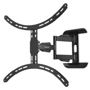 Hama TV Muurbeugel Draaibaar Kantelbaar Uittrekbaar Schermen 37-75 Inch Zwart