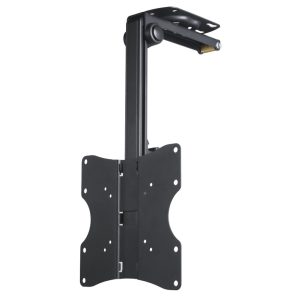 Hama TV Plafondbeugel Draaibaar In Hoogte Verstelbaar 19-46 Inch Zwart