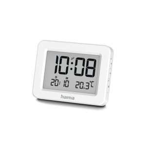 Hama Digitale LCD Wekker Kos Wit