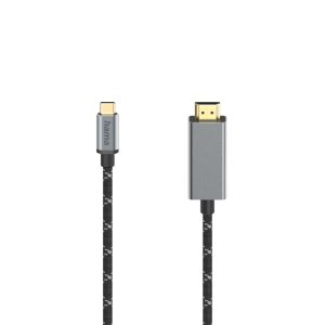 Hama Video Kabel USB C naar HDMI Ultra-HD 8K/60Hz Verguld 1.5 m Aluminium