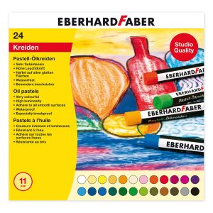 Eberhard Faber EF-522024 Oliepastelkrijt 11mm Doos A 24 St