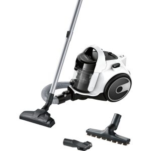Bosch BGS05A322 Stofzuiger Zonder Zak 700W Wit/Zwart