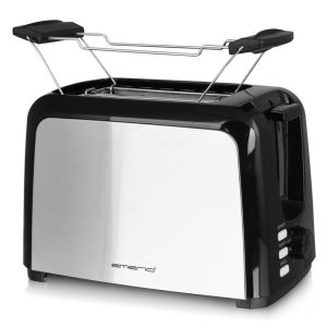 Emerio TO-123924 Broodrooster RVS/Zwart