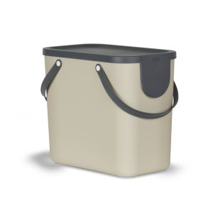Rotho Albula Afvalscheider 25L Cappuccino