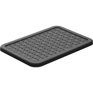 Rotho Country Deksel voor Design Mand 28.4x18.9 cm Antraciet