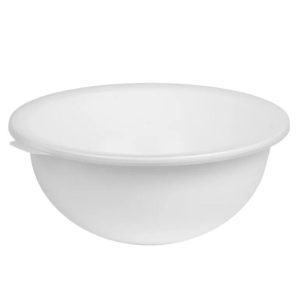 Rotho CARUBA Schaal met Deksel 4.8L Wit/Transparant