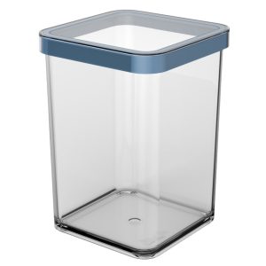 Rotho LOFT Bewaardoos 10x10x14.2 cm 1L Horizon Blauw/Transparant