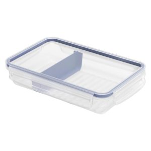 Rotho Clic & Lock Koelkast Bewaardoos 1.5L Horizon Blauw/Transparant