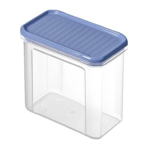 Rotho Domino Bewaardoos 1L Horizon Blauw/Transparant