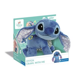 Clementoni Disney Kruipende Stitch Knuffel + Geluid