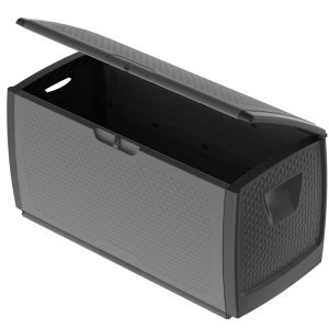 Bama Mettitutto Container 350L 122x56x63 cm Grijs/Antraciet
