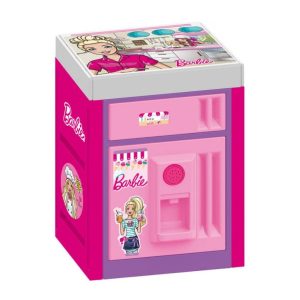 Dolu Barbie Koelkast + Geluid Roze/Paars