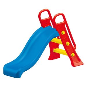 Dolu Junior Glijbaan 60.5x135x90cm Blauw/Rood