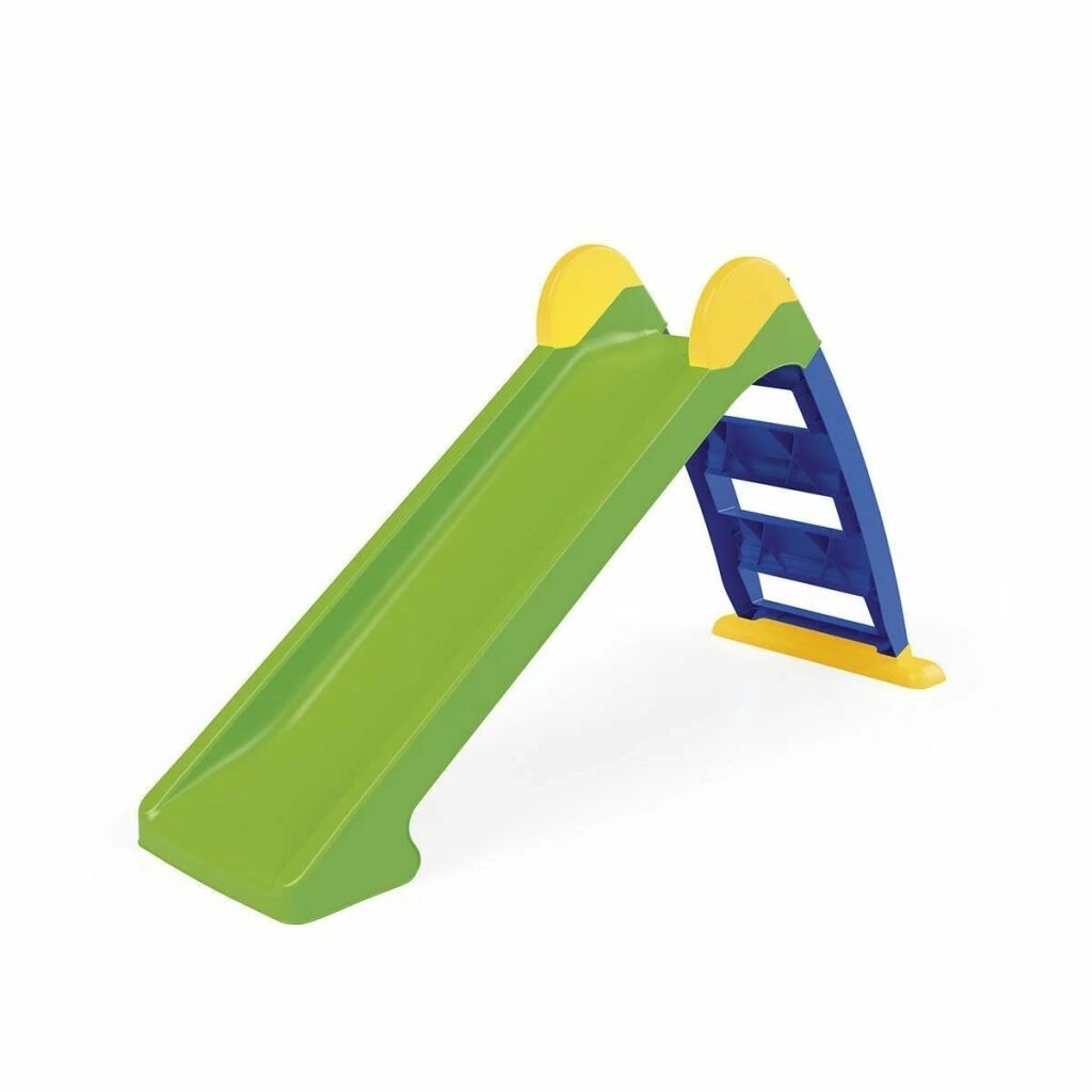 Dolu Waterglijbaan 72x133x45 cm Groen/Blauw/Geel