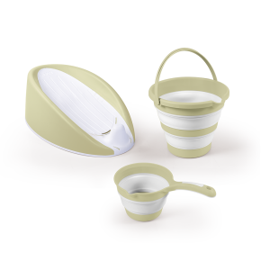 Dolu Baby Bad Set Eco Groen