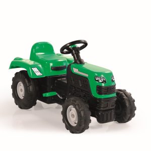 Dolu Traptractor & Claxon Groen/Zwart