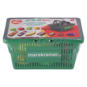 Speelgoed Boodschappenmandje Marskramer 18-delig Groen