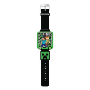 Minecraft Speel en Leer Horloge Groen/Zwart