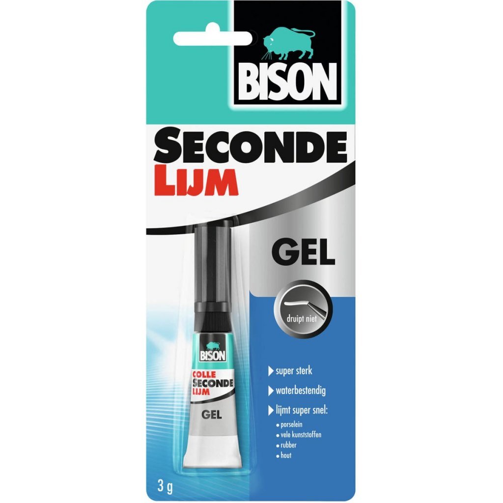 Bison Secondelijm 3 gr