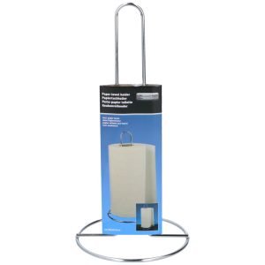 Keukenrolhouder 28 cm RVS